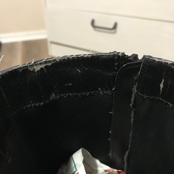 Roberto Vianni Ladies Black Leather Boots Size 41 - Picture 7 of 7